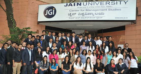 JAIN University academic and student spaces
