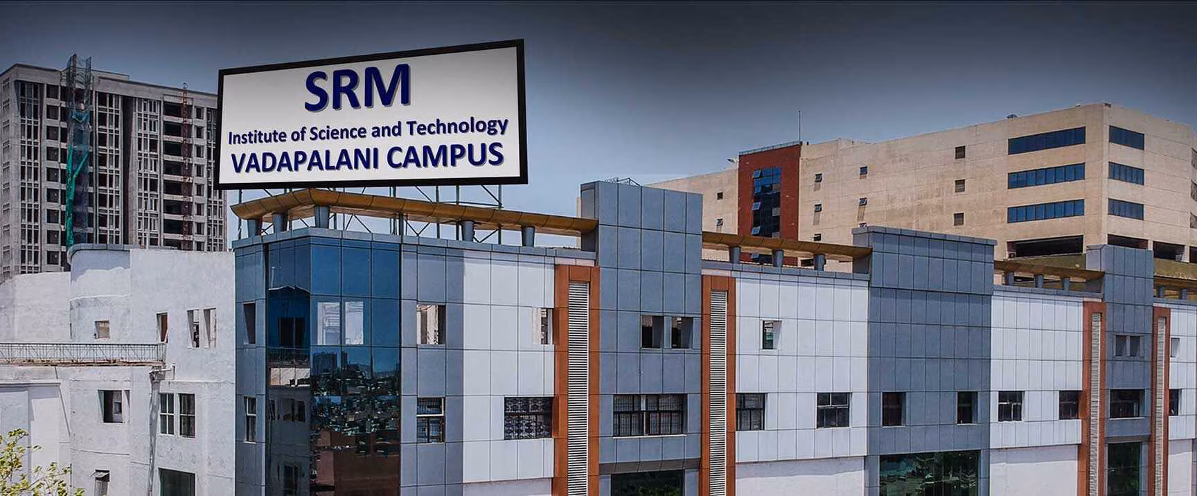 SRM engineering institutional campus exterior