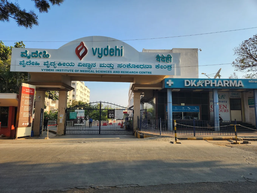 Vydehi academic and clinical campus environment